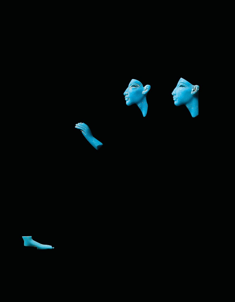 Kahden käden ja jalan upotus, Uusi kuningaskunta, n. 1388-1292 eaa tekijältä Egyptian 13th Dynasty