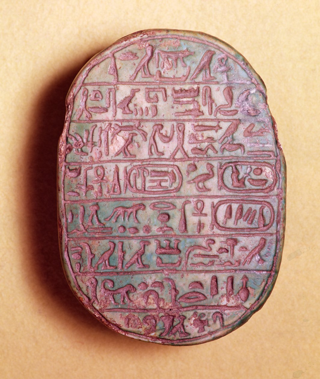 Amenhotep III:n (n. 1417-1379 eKr.) ja kuningatar Tiyen, Uuden kuningaskunnan, noin 1391-1353 eaa. tekijältä Egyptian 18th Dynasty