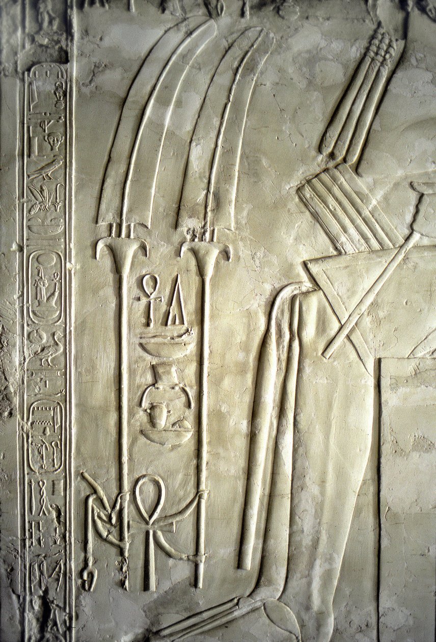 Egyptin antiikki: hieroglyfit. Kheruefin hauta (TT192) (18. dynastia). tekijältä Egyptian 18th Dynasty