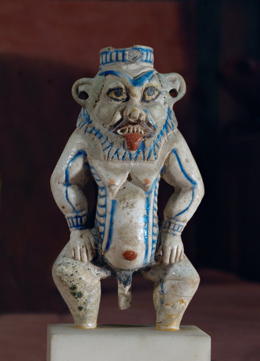 God Besh kuin potin varastointiin khol, eyeliner ... tekijältä Egyptian 18th Dynasty