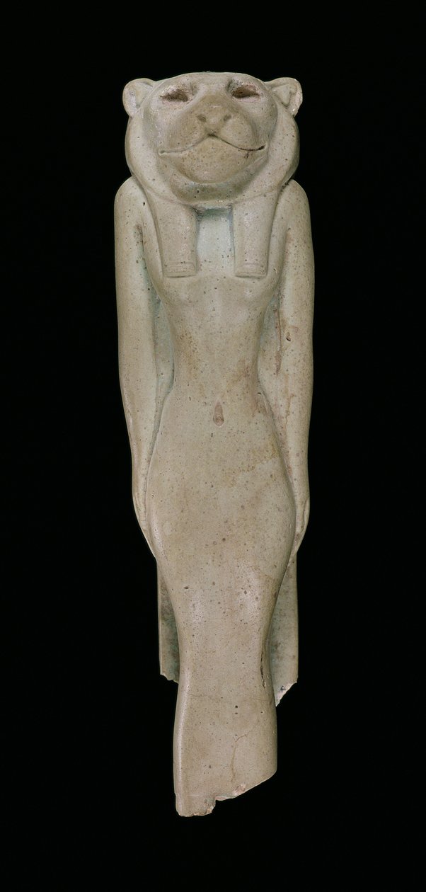 Jumalatar Sakhmet (fajanssi) tekijältä Egyptian 18th Dynasty