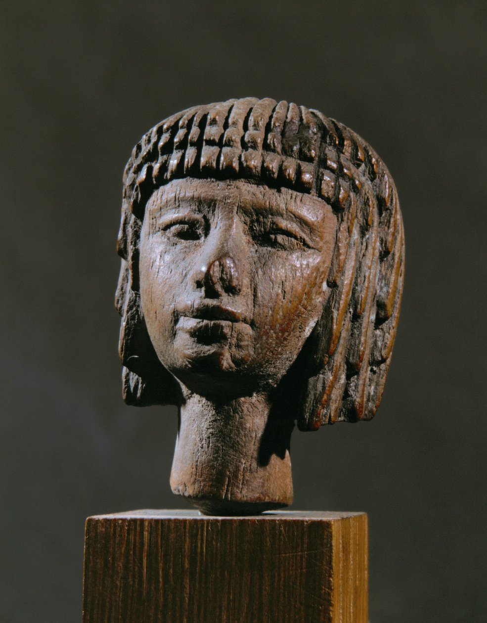 Tytön uimarin pää tekijältä Egyptian 18th Dynasty