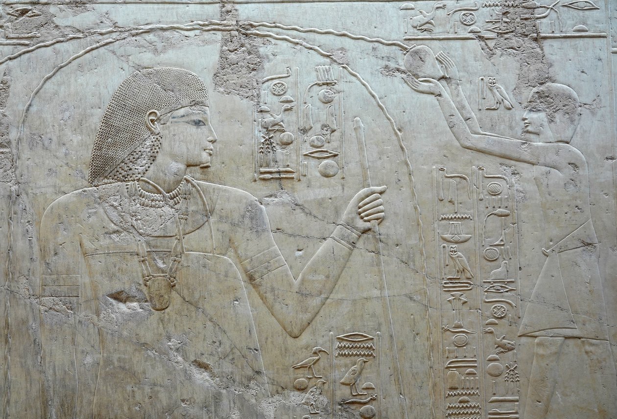Lipaskohtaus, Ramosen hauta tekijältä Egyptian 18th Dynasty