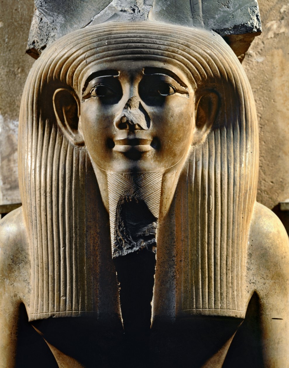 Faarao Amenofis II (kalkkikivi) tekijältä Egyptian 18th Dynasty