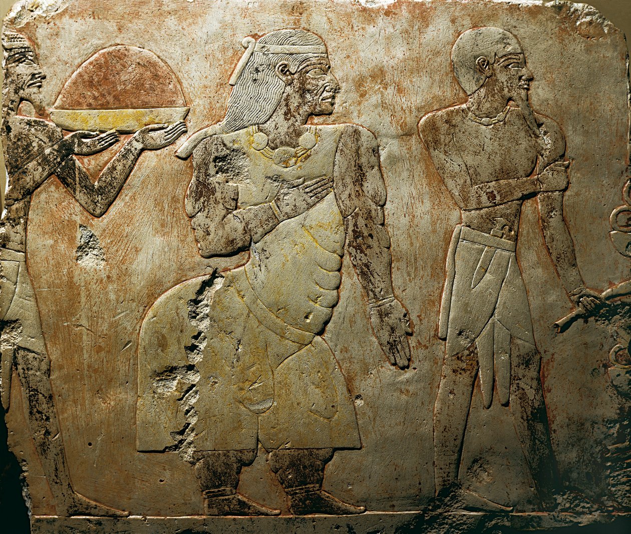 Puntin kuningatar, yksityiskohta tekijältä Egyptian 18th Dynasty