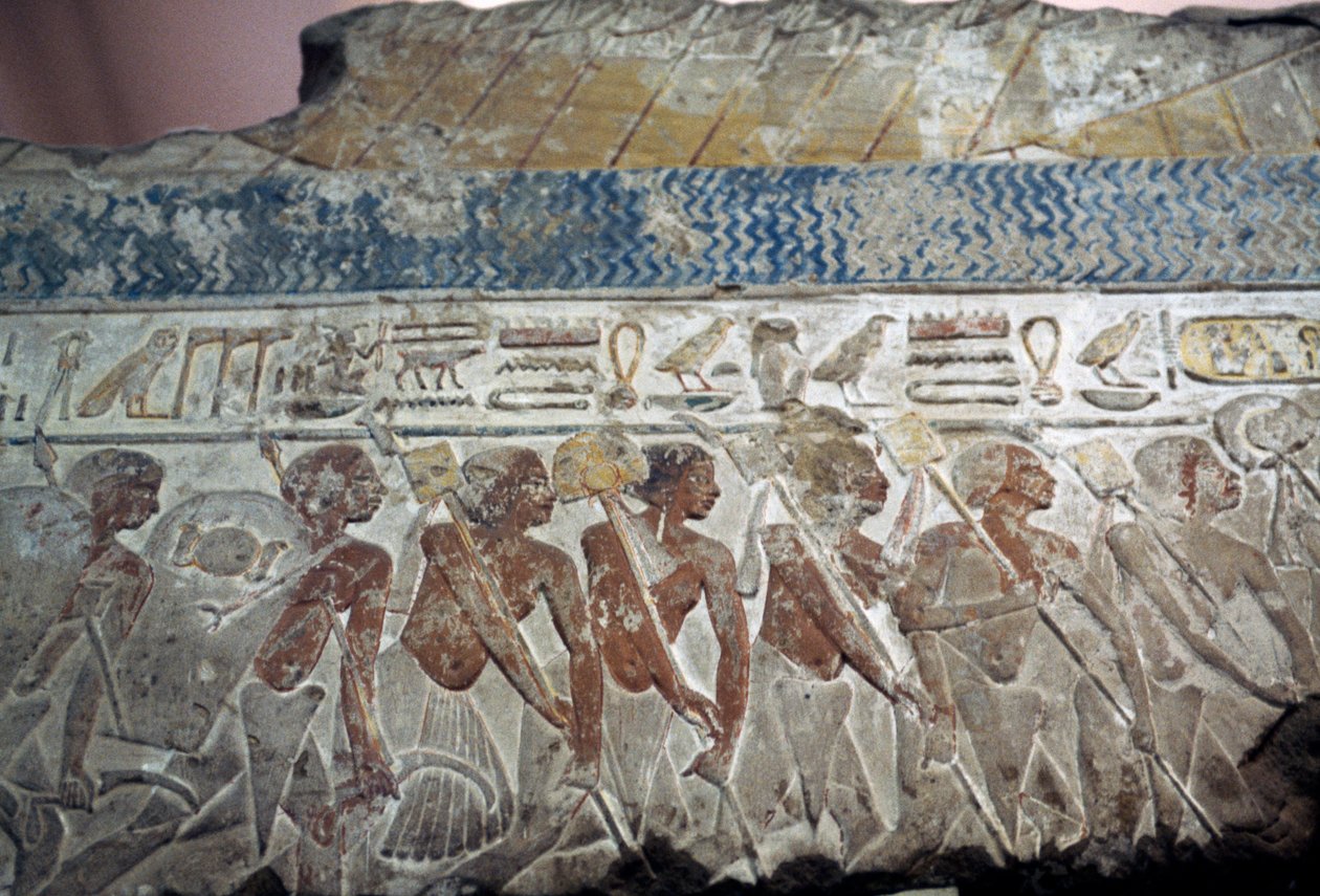 Sotilasparaatin helpotus tekijältä Egyptian 18th Dynasty