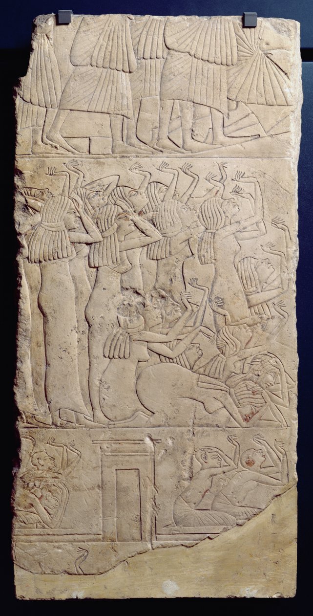 Huonekalut ja erilaiset esineet 1100- ja 1300-luvuilta tekijältä Egyptian 18th Dynasty
