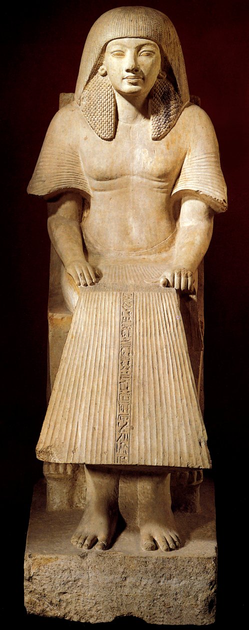 Mayan patsas (egyptiläinen virkamies) tekijältä Egyptian 18th Dynasty