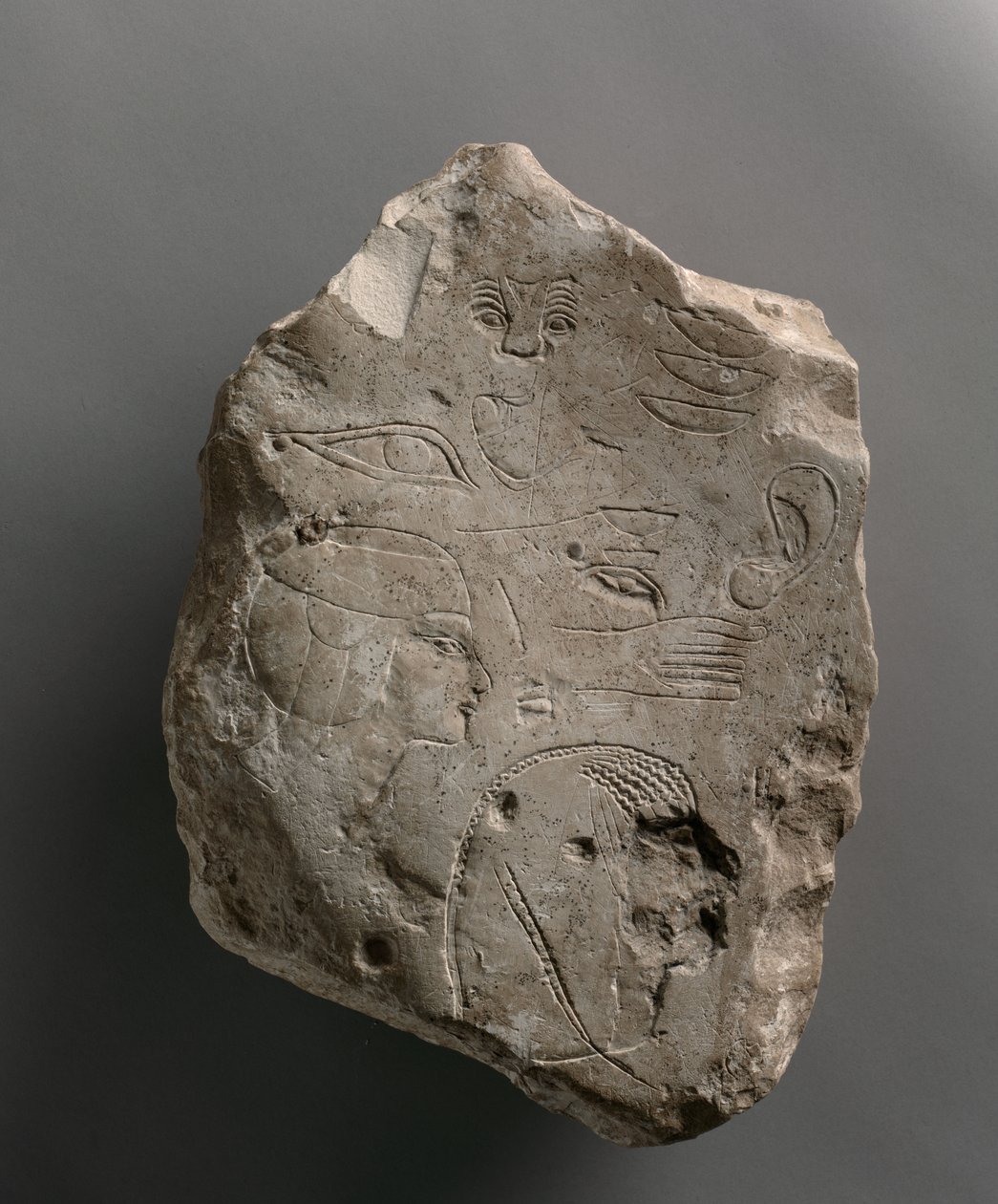 Kokeilukappale työskenteli molemmin puolin, n. 1391-1353 eKr tekijältä Egyptian 18th Dynasty