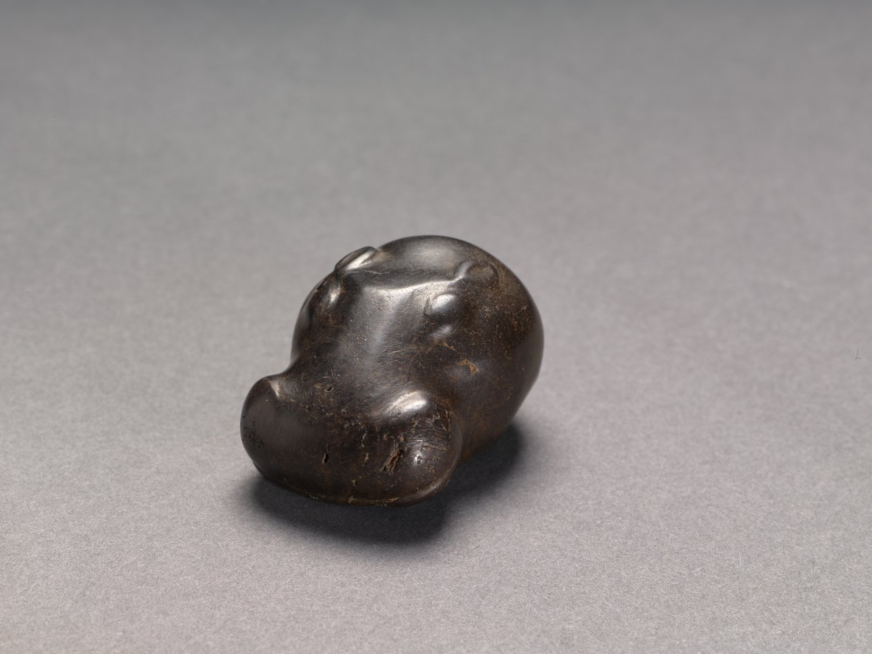 Paino virtahevon pään muodossa, n. 1540-1296 eaa. tekijältä Egyptian 18th Dynasty