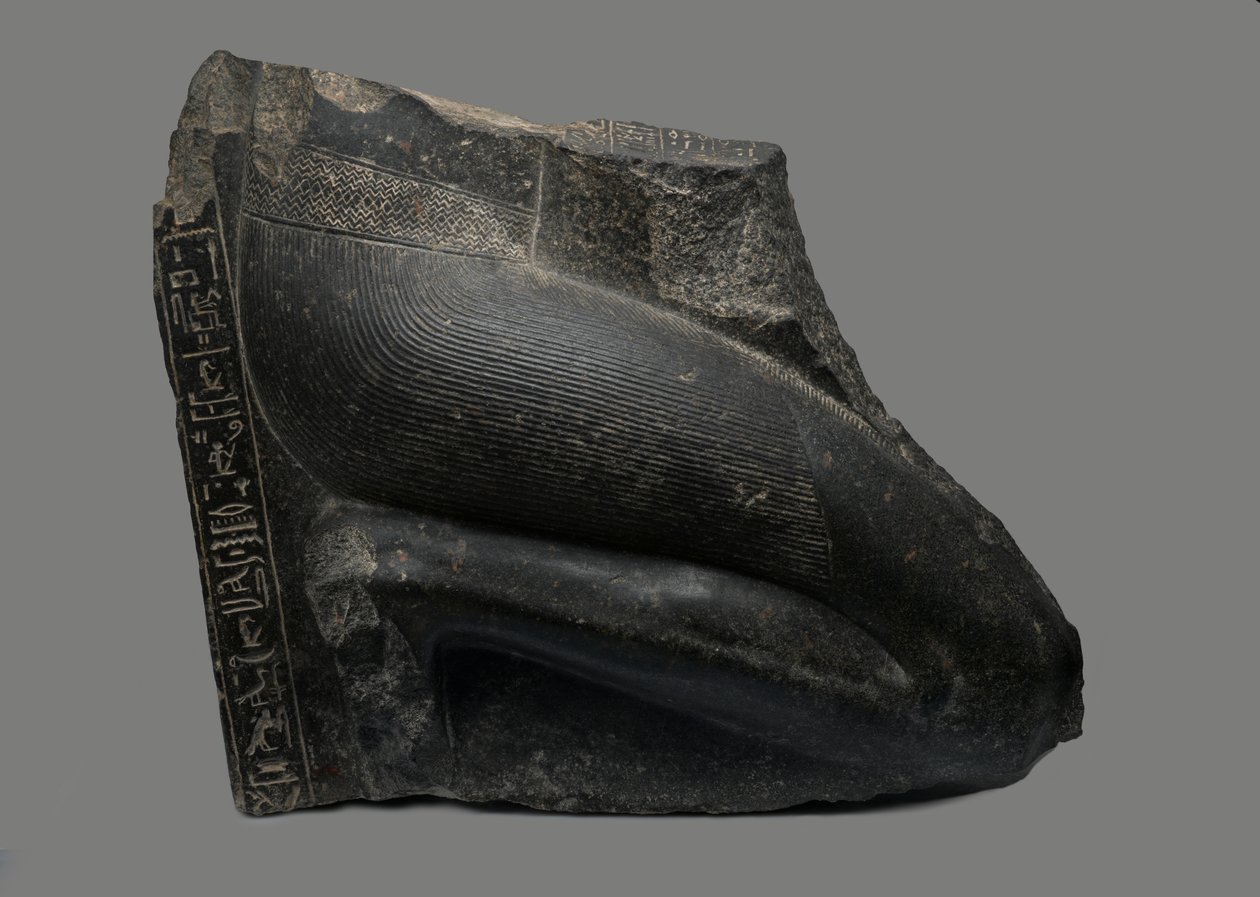 Khaemwasetin polvistuva patsas, 1281-1277 eaa tekijältä Egyptian 19th Dynasty