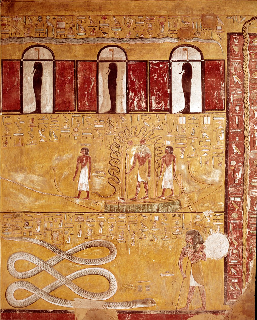 Seti I:n hauta, Kuninkaiden laakso, Thebes tekijältä Egyptian 19th Dynasty