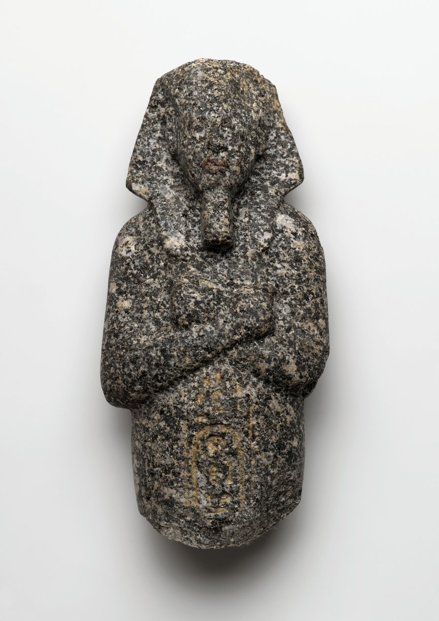 Amenophis IV:n (Akhenaten) (n. 1364-1347 eKr.) Ushabti-hahmo El Amarnasta, Uudesta kuningaskunnasta (graniitti) tekijältä Egyptian 19th Dynasty