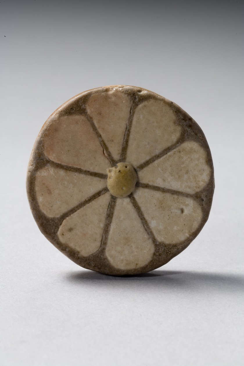 Kukkakoriste, Uusi kuningaskunta, Ramses III:n hallituskausi, 1184-53 eKr. (fajanssi) tekijältä Egyptian 20th Dynasty
