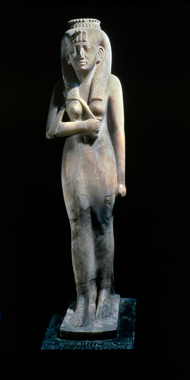 Amenirdis I (alabasteri ja basaltti) tekijältä Egyptian 25th Dynasty