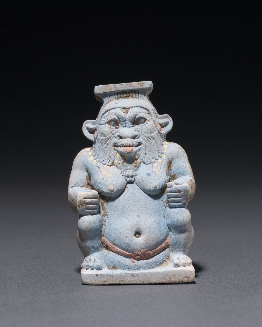 Kosmetiikkapurkki jumala Besin muodossa, 664-525 eKr tekijältä Egyptian 26th Dynasty