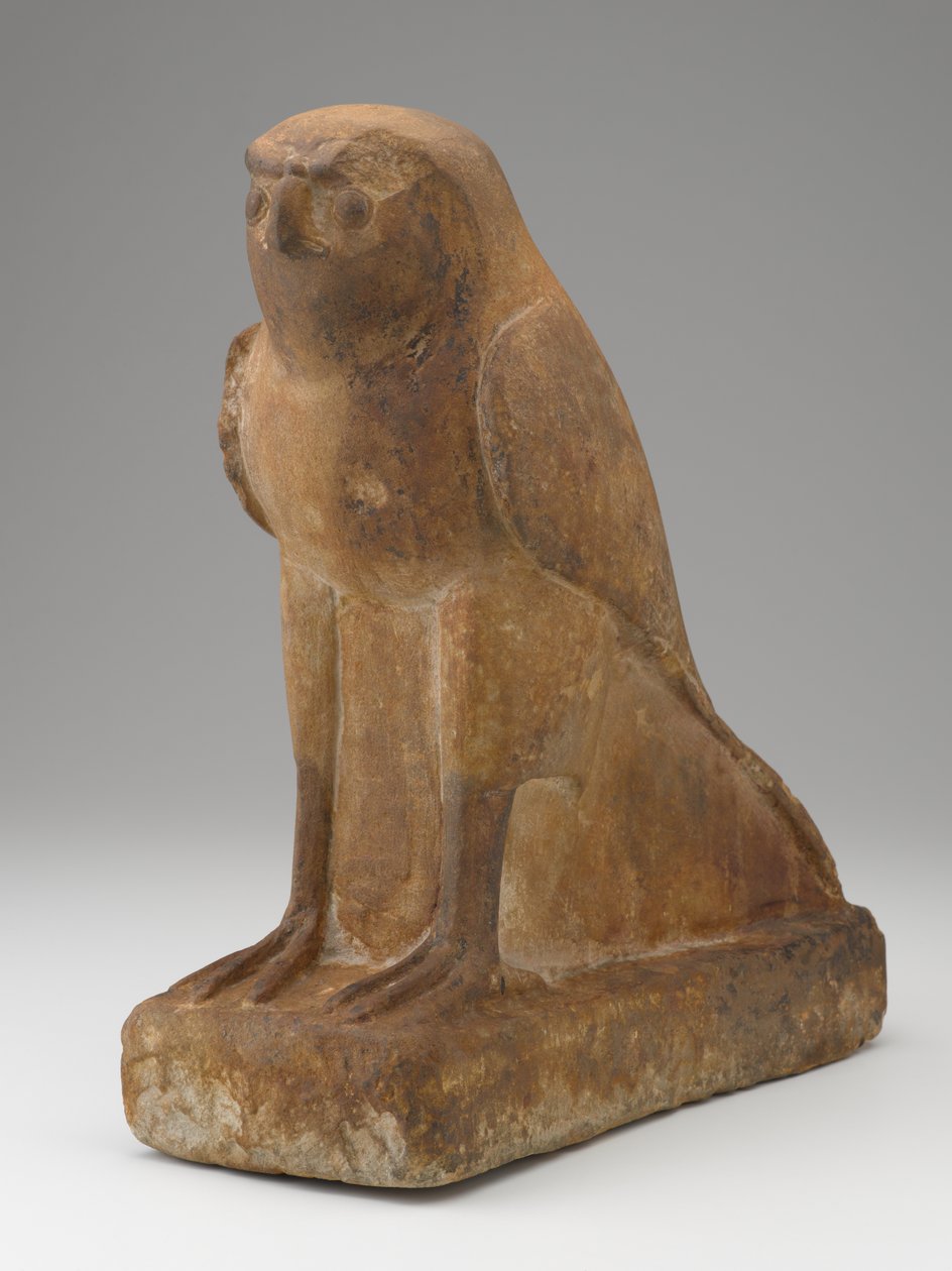 Horuksen haukka, 664-525 eKr. (hiekkakivi) tekijältä Egyptian 26th Dynasty