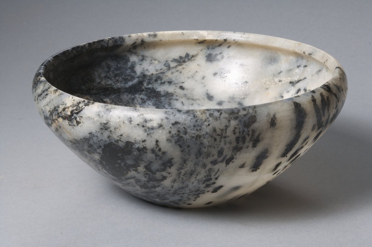 Egyptiläinen kulho, varhaisdynastinen kausi (gneissi) tekijältä Egyptian 2nd Dynasty