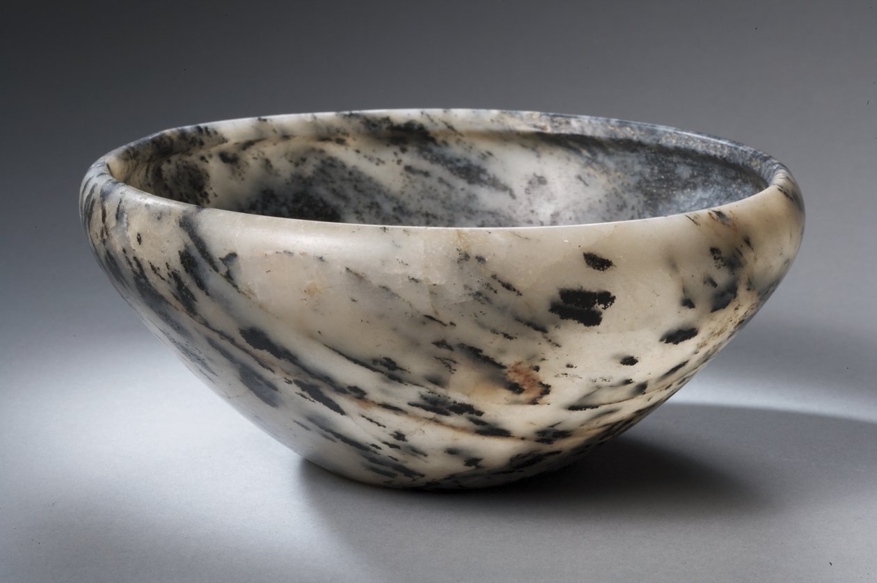 Egyptiläinen kulho, varhaisdynastinen kausi (gneissi) tekijältä Egyptian 2nd Dynasty