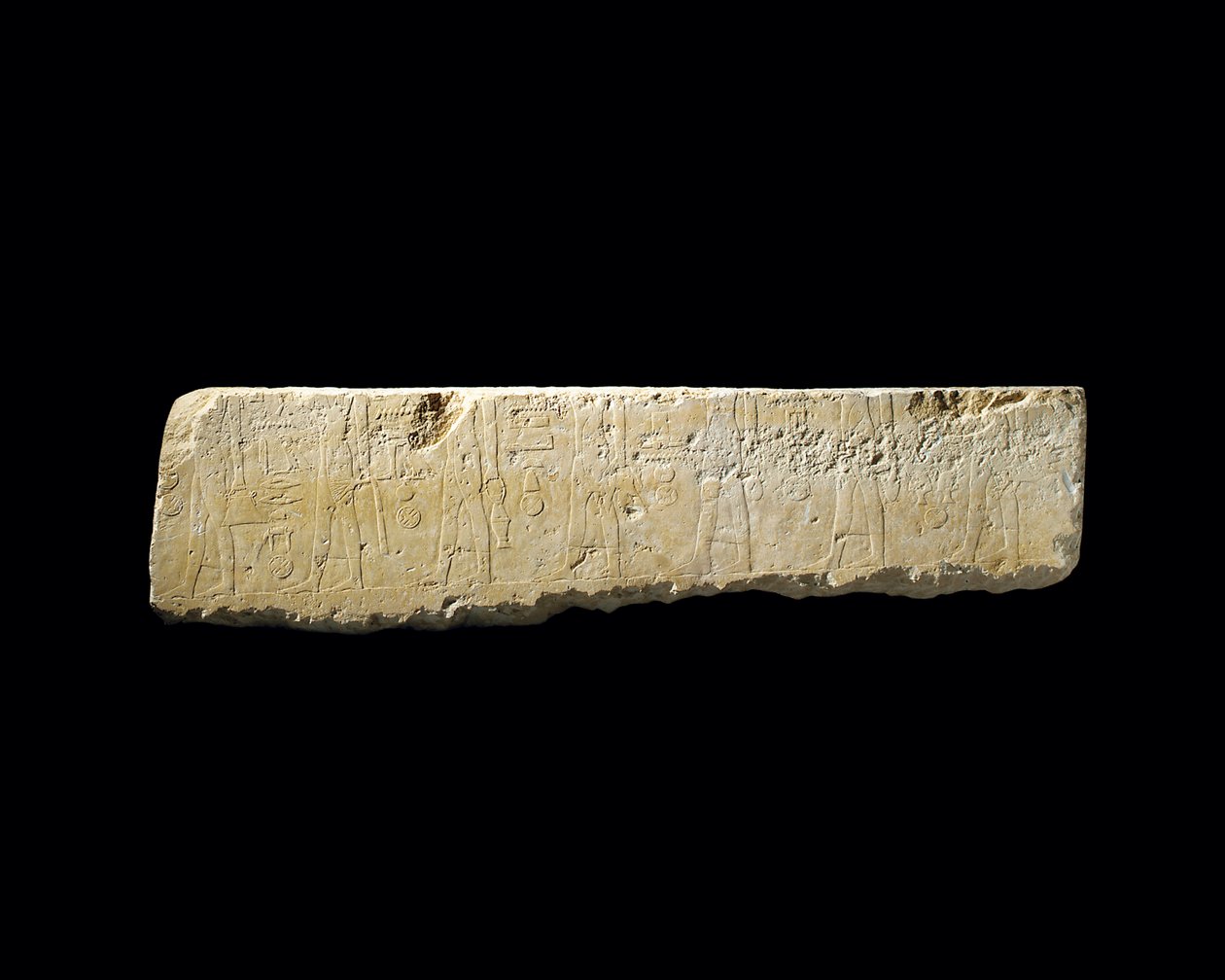 Reliefifragmentti Pehenukasta, Vanhasta kuningaskunnasta tekijältä Egyptian 5th Dynasty