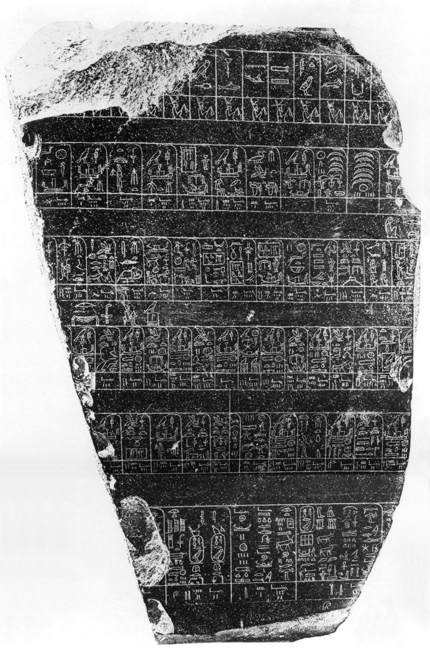 Palermon kivi tekijältä Egyptian 5th Dynasty