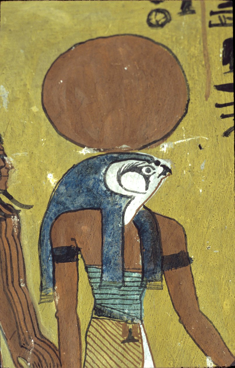 Muinainen Egypti, seinämaalaus, Sennedjemin hauta, Aatelisten hauta, Thebe, Deir el Medina tekijältä Egyptian Egyptian