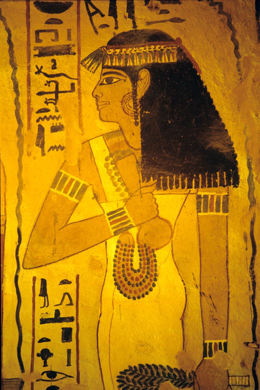 Muinainen Egypti, Seinämaalaus, Sennuferin hauta Aatelisten hauta, Thebes tekijältä Egyptian Egyptian