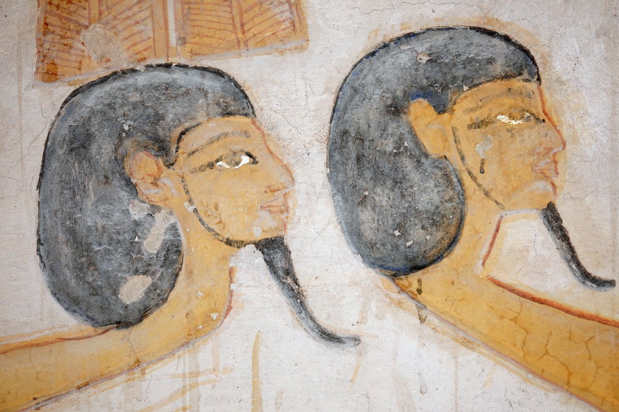 Ramses IX:n hauta, Kuninkaiden laakso, Luxorissa. tekijältä Egyptian Egyptian
