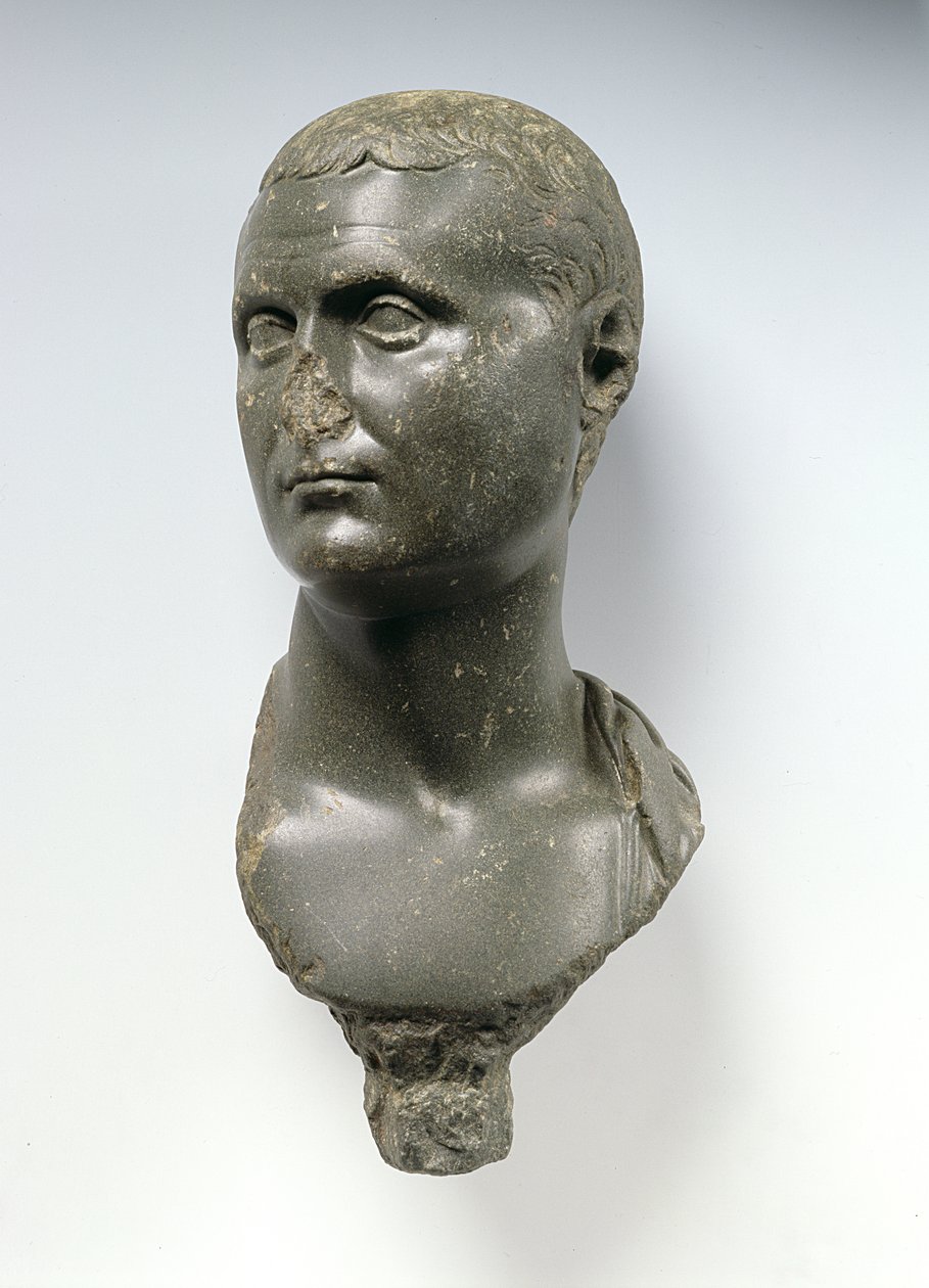 Roomalaisen aatelismiehen rintakuva, jonka sanotaan olevan Mark Anthony (n. 82-30 eKr.), mahdollisesti Aleksandriasta Egyptistä, 50 eKr. - 50 jKr. tekijältä Egyptian Ptolemaic Period