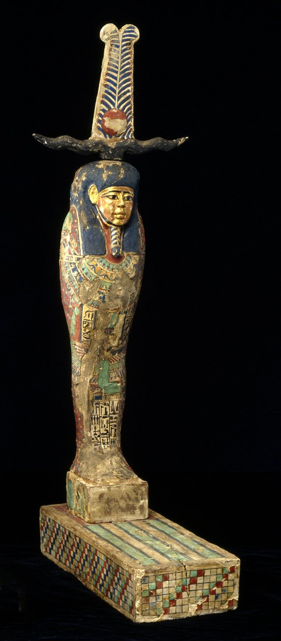 Seurapatsas, 332-30 eKr. (puu, monivärinen ja kulta) tekijältä Egyptian Ptolemaic Period