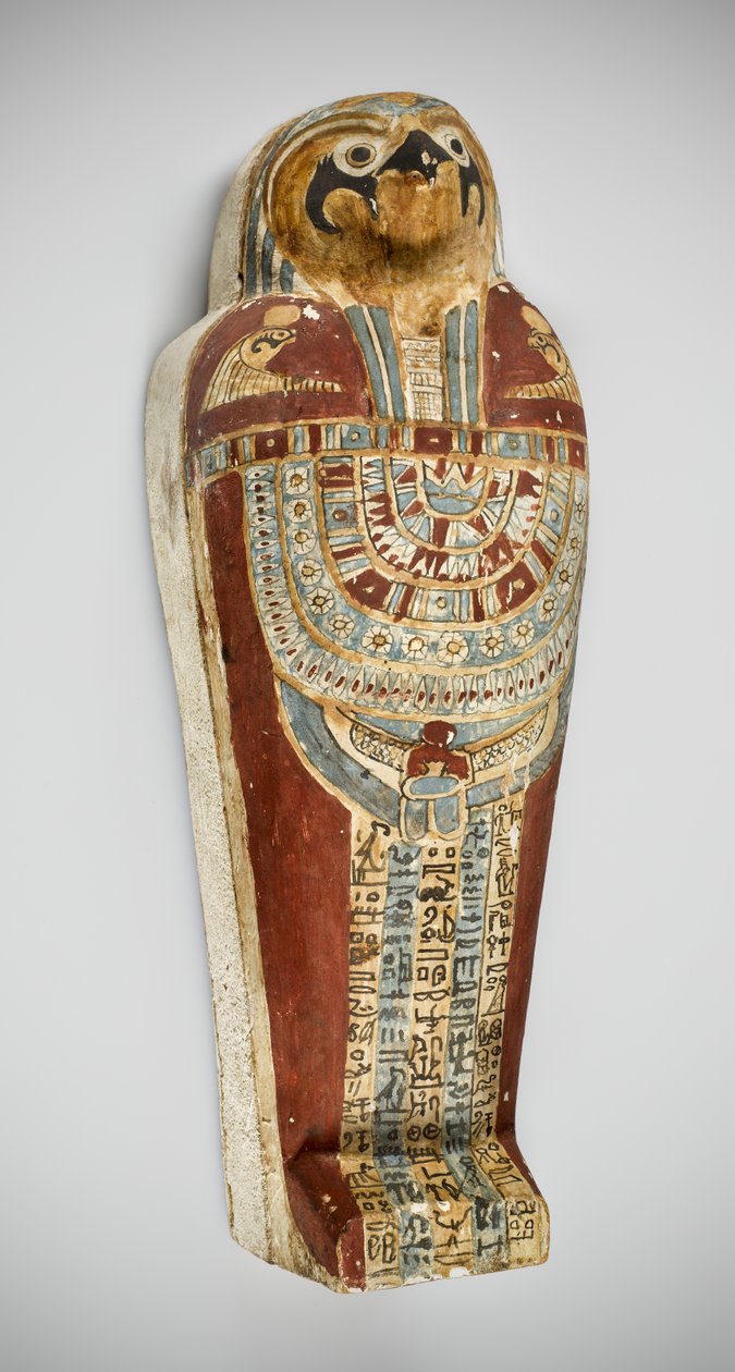Maissimuumio, 332-150 eKr. (puu, savi, hiekka, maissi ja pellava) tekijältä Egyptian Ptolemaic Period