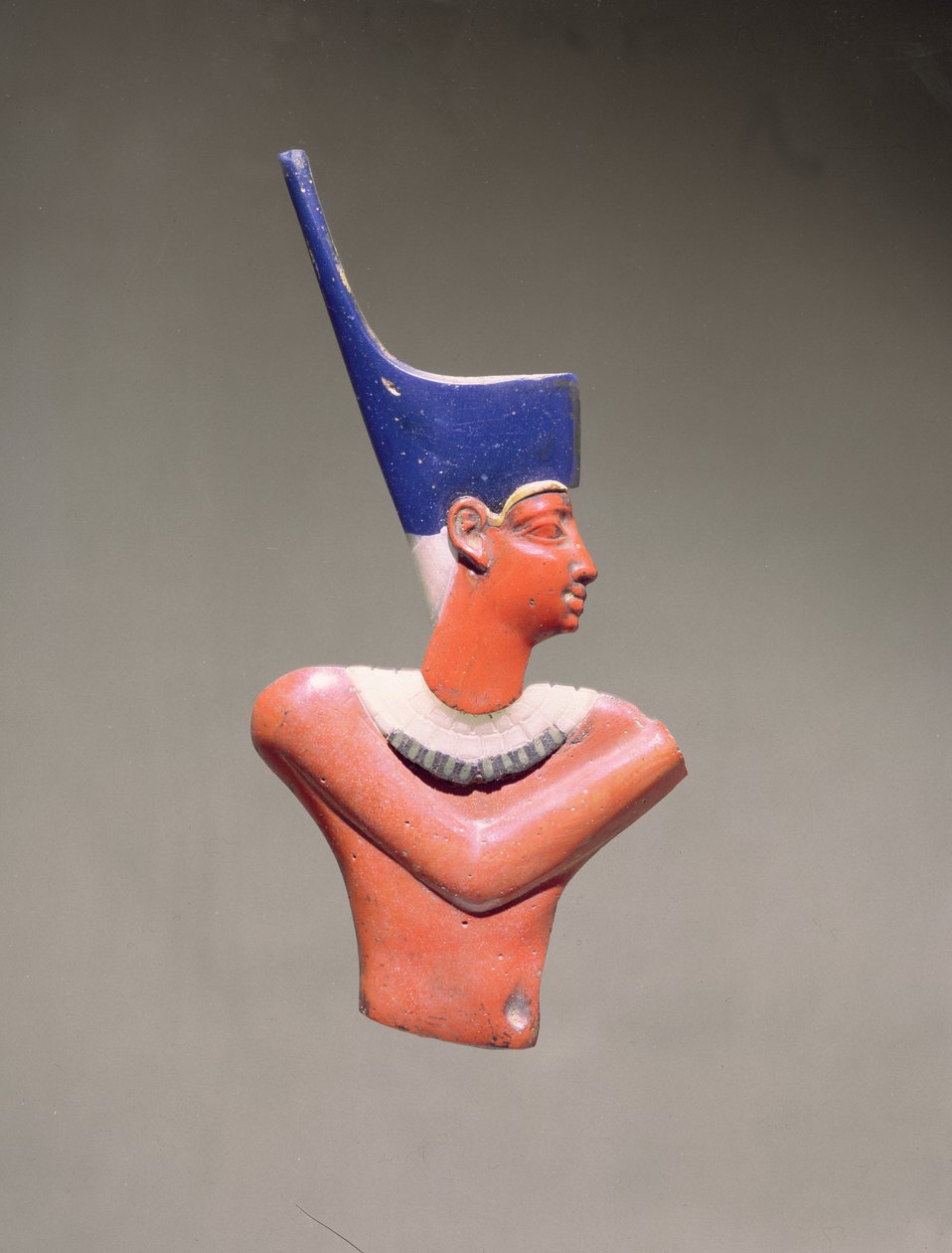 Kuninkaan upotekuvio (läpinäkymätön lasi kullan jälkiä) tekijältä Egyptian Ptolemaic Period