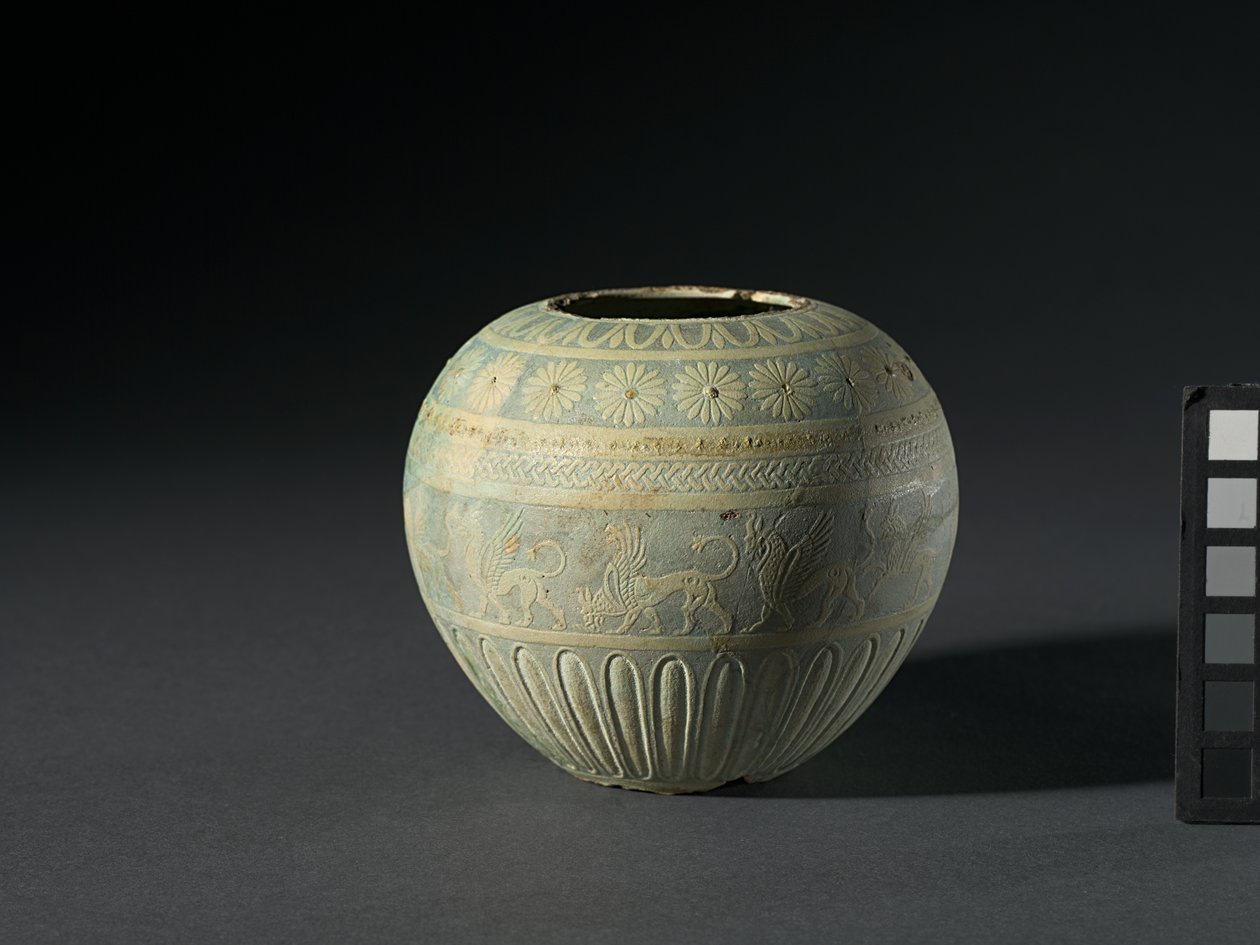 Rahina Ware Aluksen kanssa, 200-100 eKr tekijältä Egyptian Ptolemaic Period
