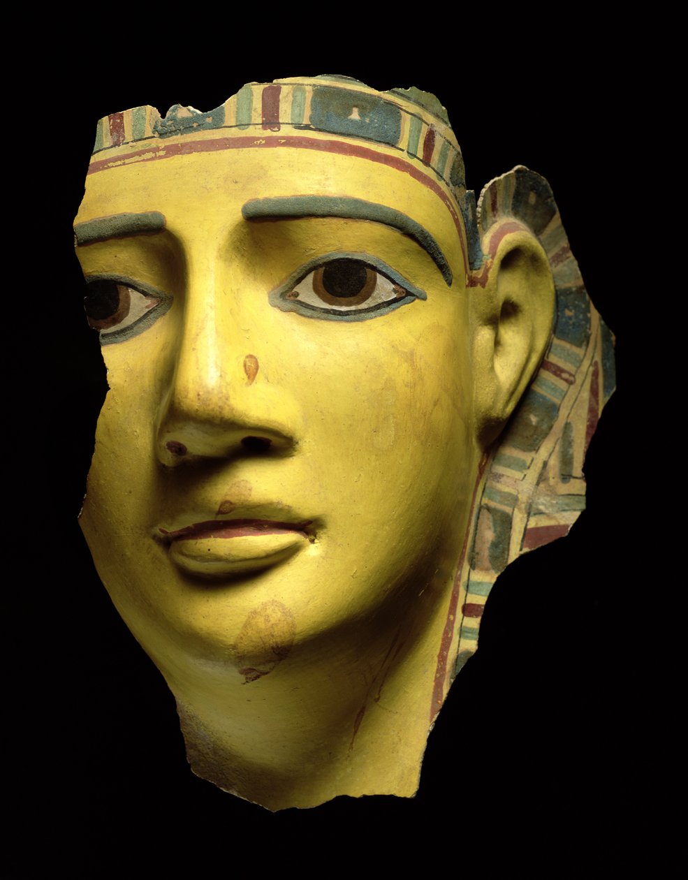 Muumianaamari (monivärinen kartonki) tekijältä Egyptian Ptolemaic Period