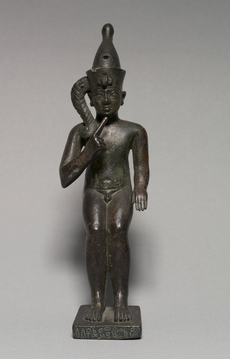 Harpokrateen patsas, 304-30 eaa tekijältä Egyptian Ptolemaic Period