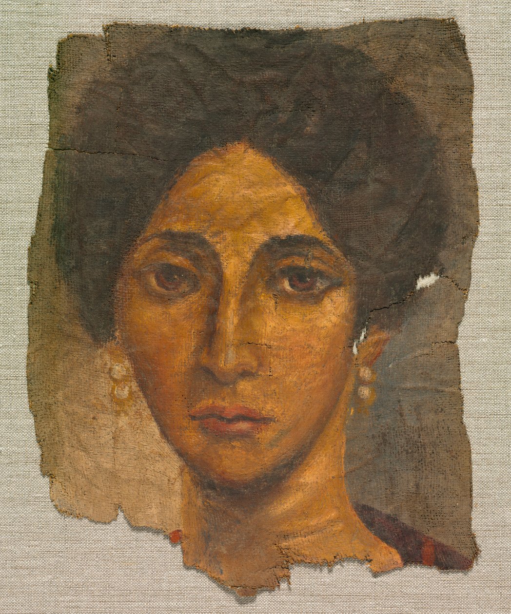 Naisen hautausmuotokuva, n. 138-192 tekijältä Egyptian School
