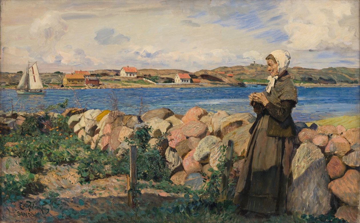 Norjan saaristosta tekijältä Hjalmer Eilif Emanuel Peterssen