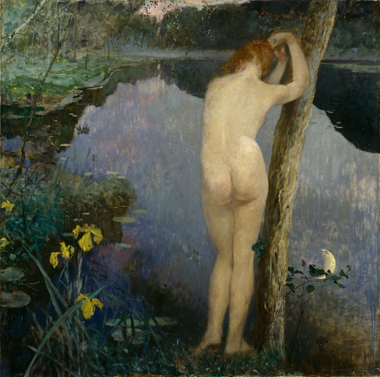 Nokturni tekijältä Hjalmer Eilif Emanuel Peterssen