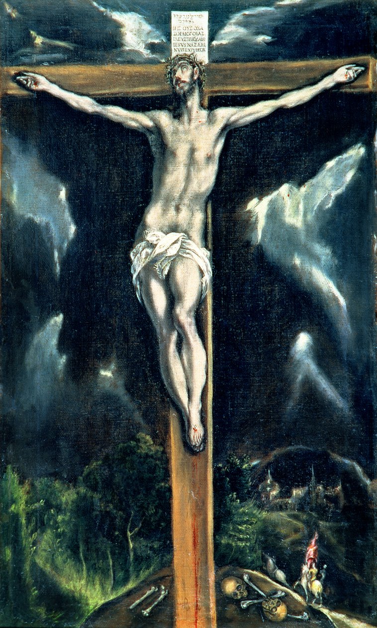 Ristiinnaulitseminen tekijältä El Greco