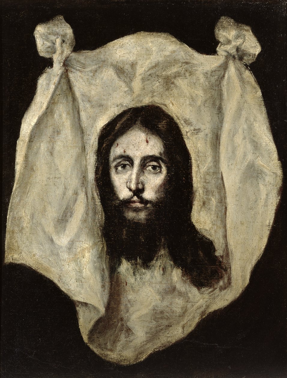 Kristuksen kasvot tekijältä El Greco