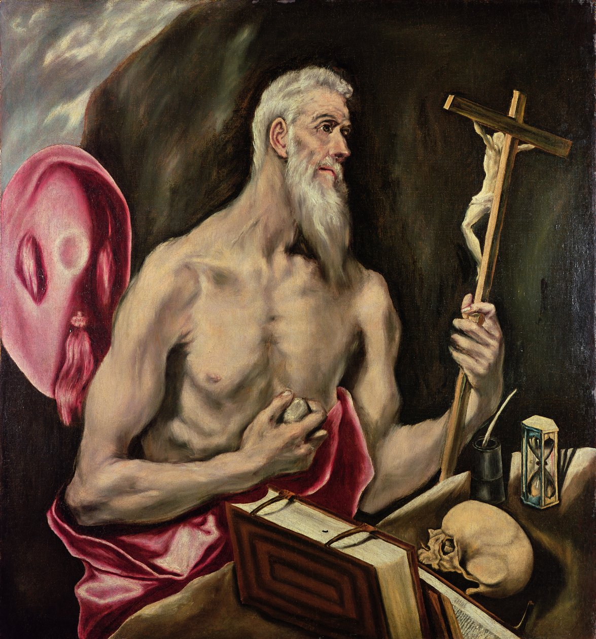Pyhä Hieronymus tekijältä El Greco