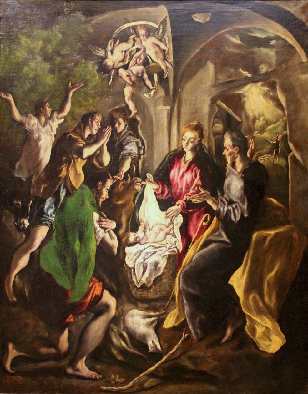 Paimenten palvonta tekijältä El Greco