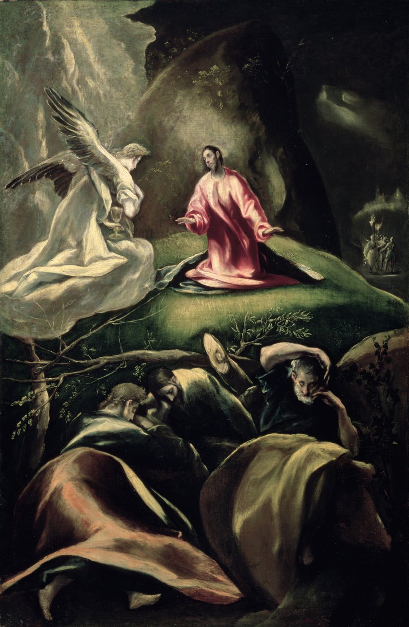 Agony in the Garden tekijältä El Greco