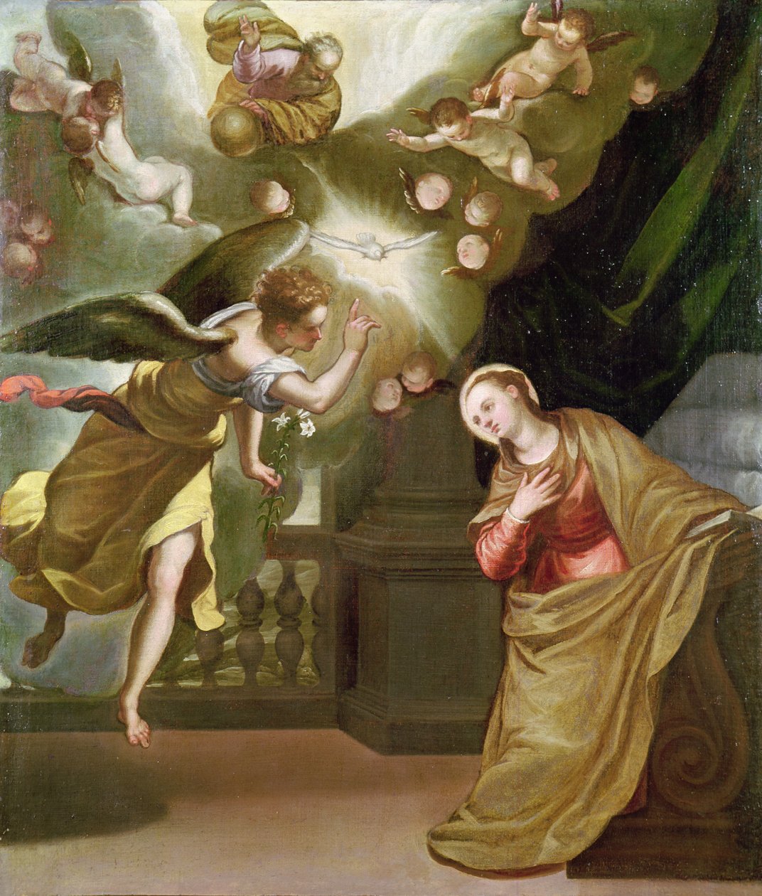Ilmestys, noin 1565 tekijältä El Greco