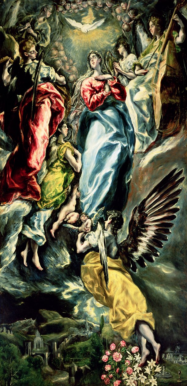 Immaculate Conception, 1607-13 tekijältä El Greco