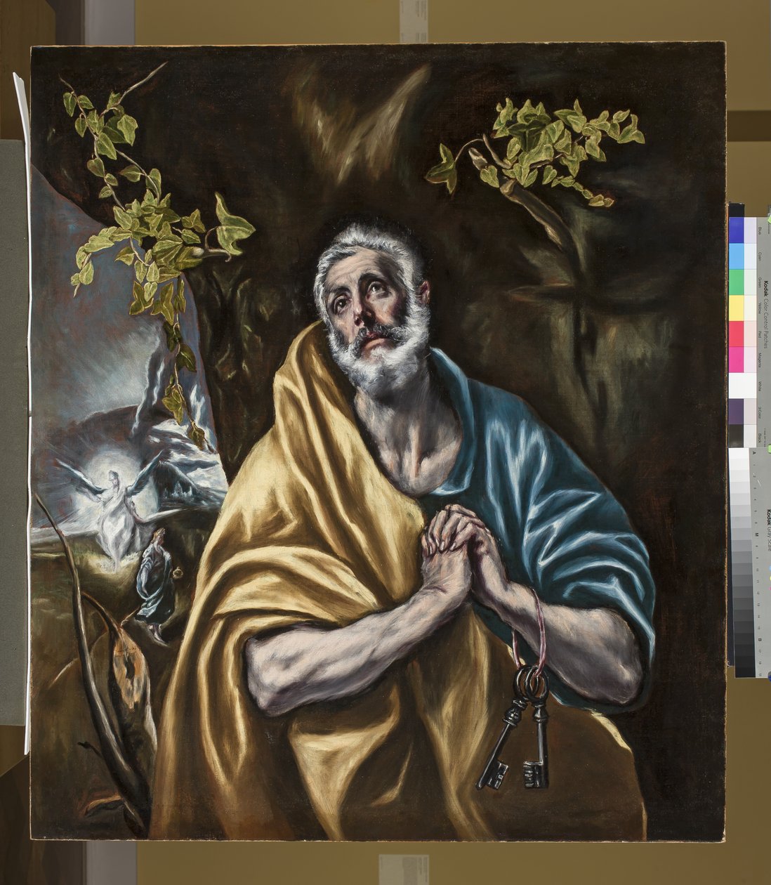 Katuva Pyhä Pietari, noin 1590-95 tekijältä El Greco
