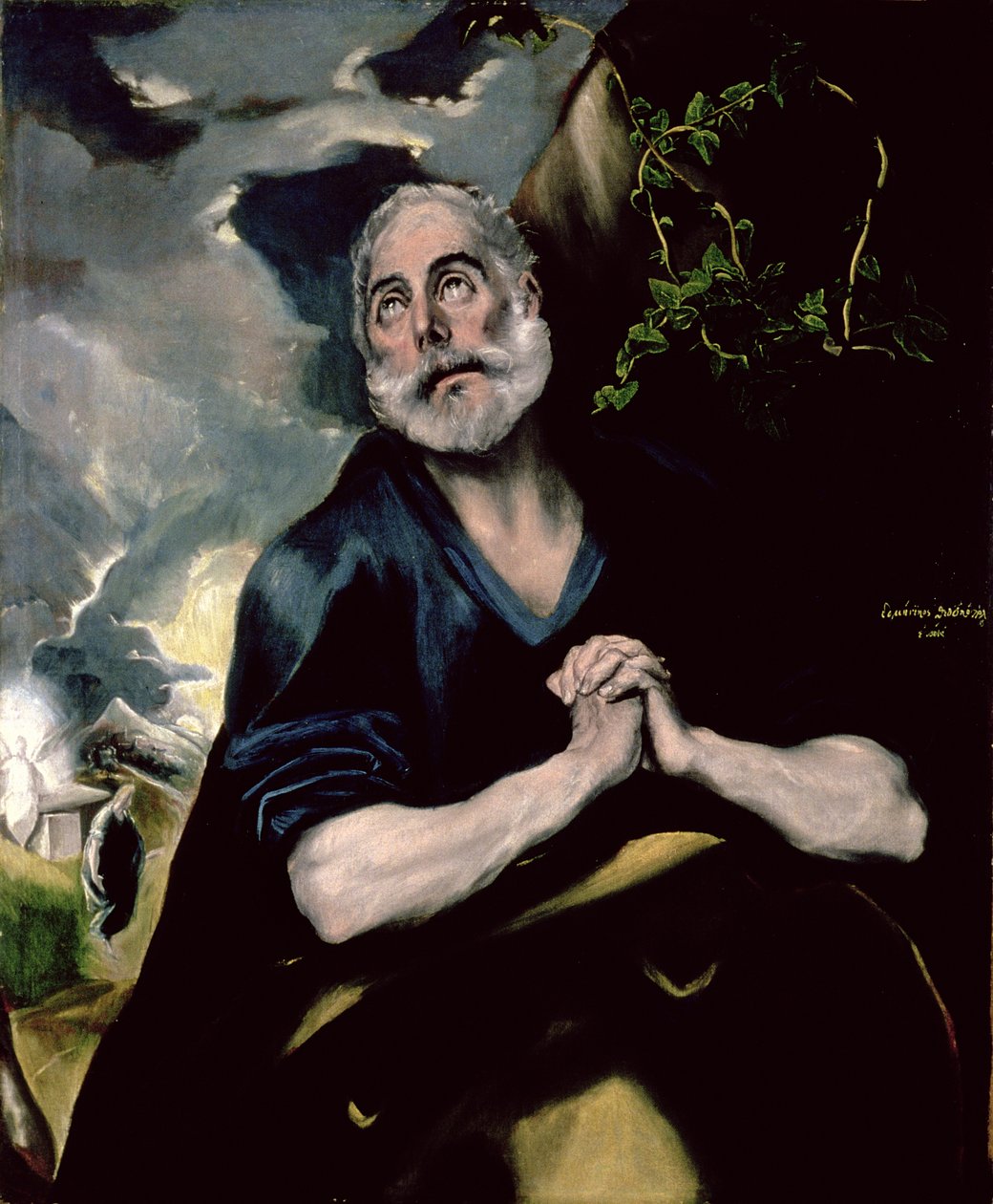 Pyhän Pietarin kyyneleet tekijältä El Greco