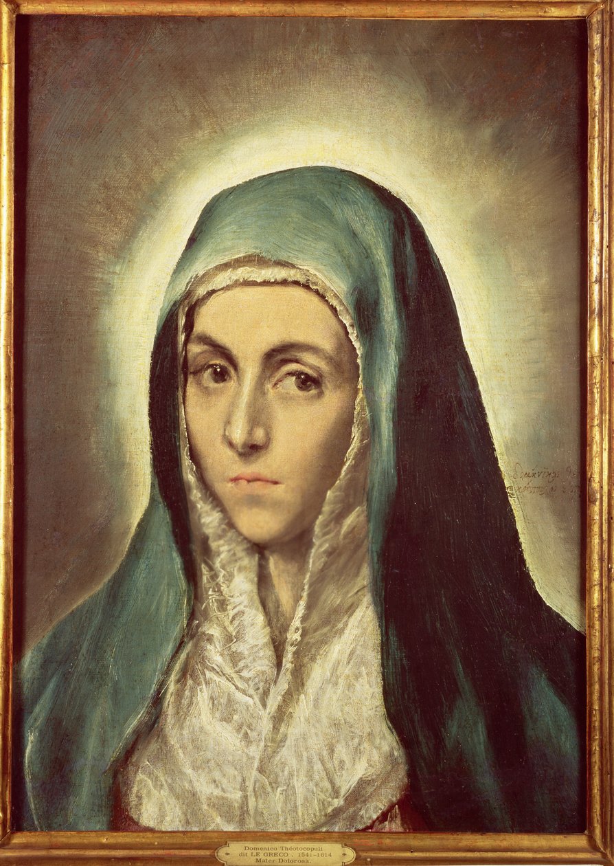 Neitsyt Suru tekijältä El Greco