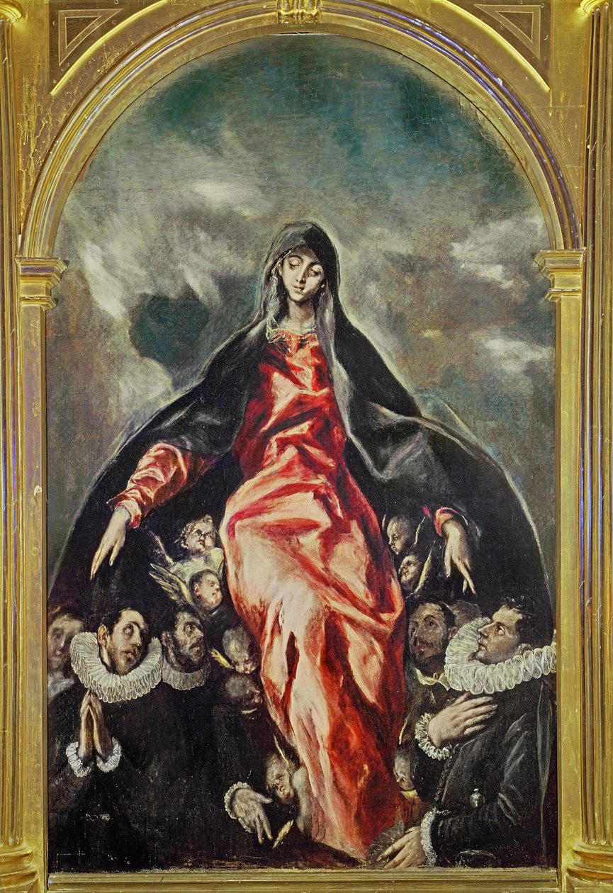 Hyväntekeväisyysneitsyt, 1603-05 tekijältä El Greco