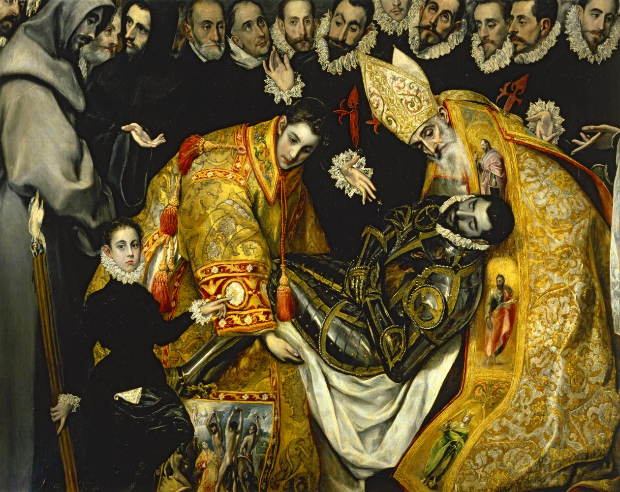 Orgazin kreivin hautaaminen tekijältä El (1541-1614) Greco